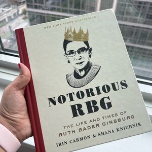 Notorious RBG Hardcover Book